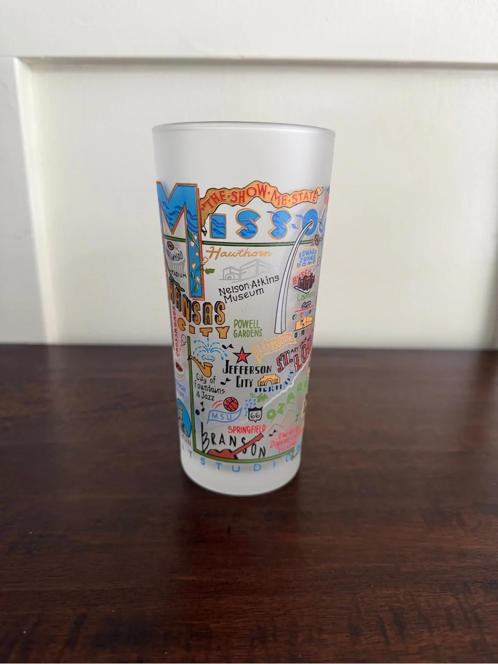 NWOT Catstudio “Missouri” Glass